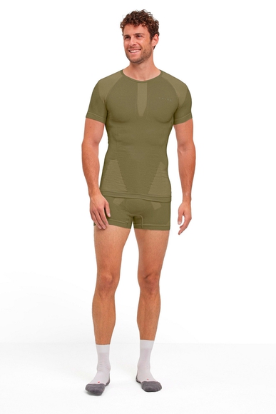 Спортивная зелёная мужская футболка FALKE Sport 39662 купить в интернет-магазине Bestelle фото 3
