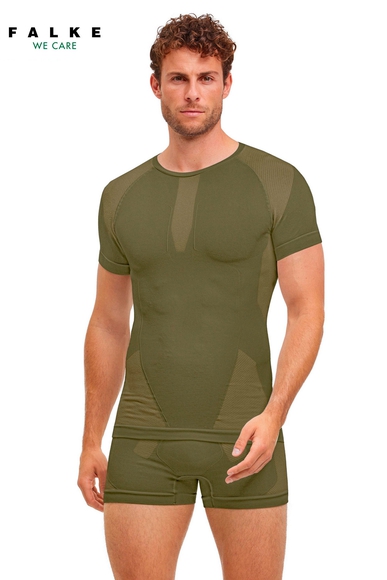 Спортивная зелёная мужская футболка FALKE Sport 39662 купить в интернет-магазине Bestelle фото 1