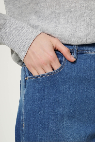 Женские широкие джинсы Diana Gallesi P600R005674N купить в интернет-магазине Bestelle фото 5