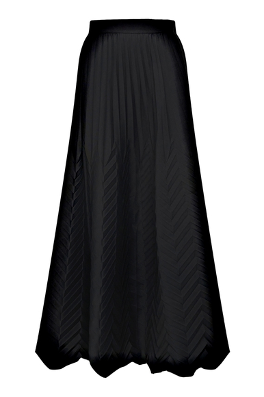 Черная длинная юбка Milva Mi 4045 купить в интернет-магазине Bestelle фото 5