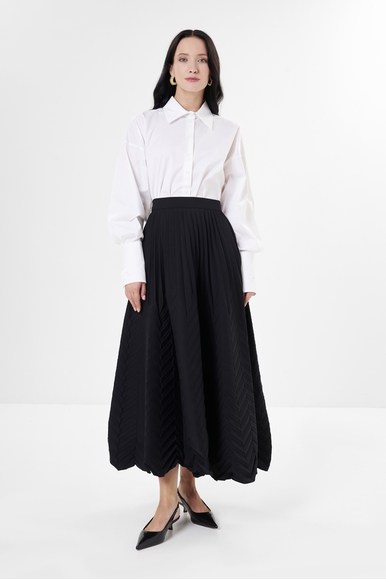 Черная длинная юбка Milva Mi 4045 купить в интернет-магазине Bestelle фото 3
