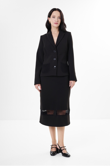 Черная юбка миди Milva Mi 4071 купить в интернет-магазине Bestelle фото 3