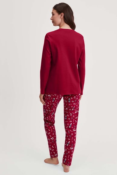 Женская хлопковая пижама с брюками Calida 41295 купить в интернет-магазине Bestelle фото 2