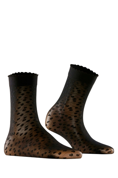 Носки женские чёрные Microbloom 20 den FALKE 41471 купить в интернет-магазине Bestelle фото 3