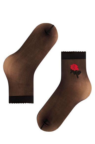 Носки женские чёрные Passionate 20 den FALKE 41473 купить в интернет-магазине Bestelle фото 4