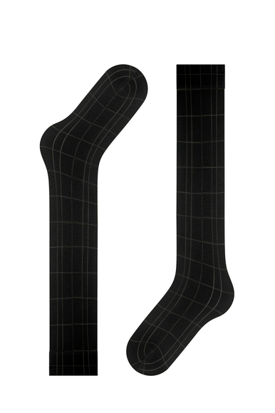 Гольфы женские чёрные Solid Lounge 50 den FALKE 41869 купить в интернет-магазине Bestelle фото 4