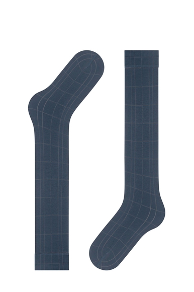 Гольфы женские синие Solid Lounge 50 den FALKE 41869 купить в интернет-магазине Bestelle фото 4