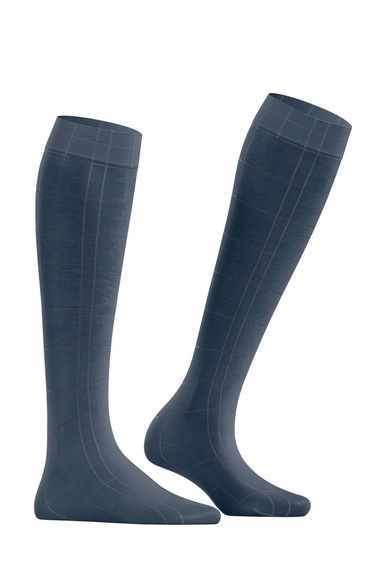 Гольфы женские синие Solid Lounge 50 den FALKE 41869 купить в интернет-магазине Bestelle фото 3