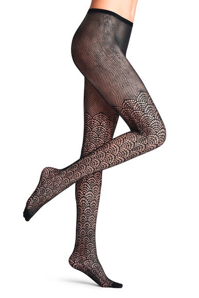Колготки чёрные в сетку Siren FALKE 42317 купить в интернет-магазине Bestelle фото 3