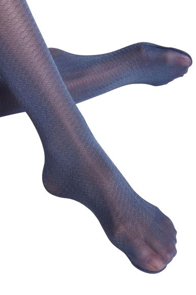 Колготки синие с рисунком 40 den FALKE 42329 купить в интернет-магазине Bestelle фото 4