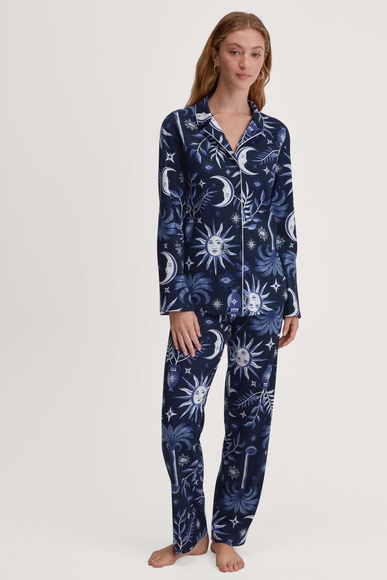 Женская хлопковая пижама с брюками Calida 43030 купить в интернет-магазине Bestelle фото 1