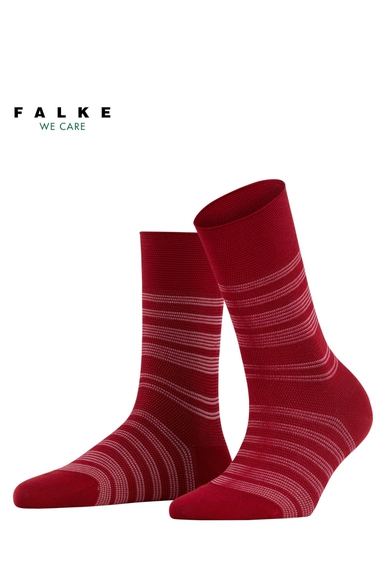 Носки женские бордовые Sunset Stripe FALKE 46069 купить в интернет-магазине Bestelle фото 1
