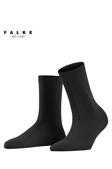 Носки женские черные Cross Knit FALKE 46193 купить в интернет-магазине Bestelle фото 1