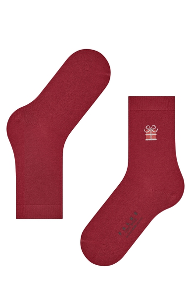 Носки женские красные Cosy Wool X-Mas Gift FALKE 46320 купить в интернет-магазине Bestelle фото 3