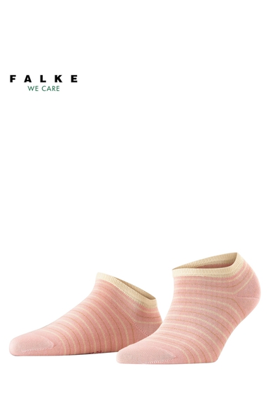 Носки женские розовые Stripe Shimmer FALKE 46336 купить в интернет-магазине Bestelle фото 1