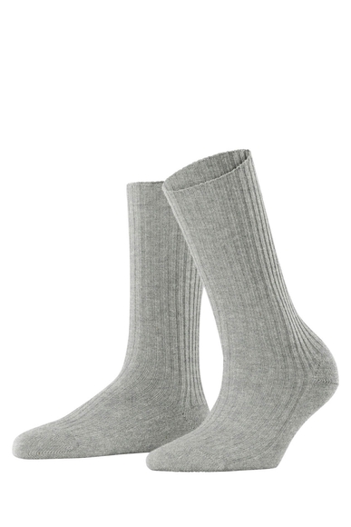 Носки женские серые Cosy Wool Boot FALKE 47080 купить в интернет-магазине Bestelle фото 1