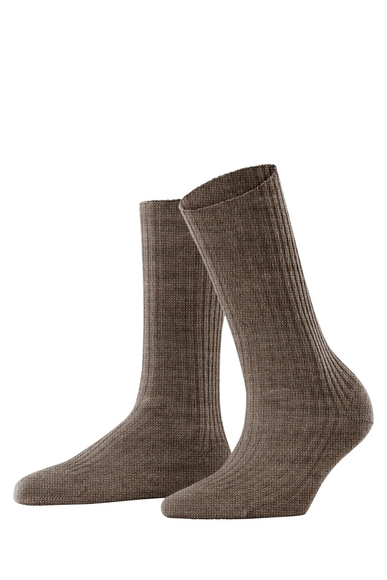 Носки женские коричневые Cosy Wool Boot FALKE 47080 купить в интернет-магазине Bestelle фото 1