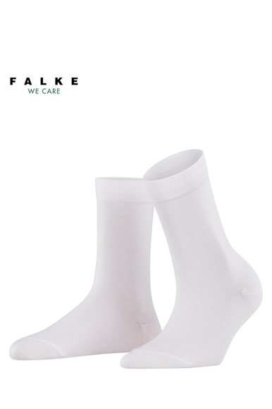 Носки женские белые Cotton Touch FALKE 47105 купить в интернет-магазине Bestelle фото 1