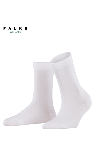 Носки женские белые Cotton Touch FALKE 47105 купить в интернет-магазине Bestelle фото 1