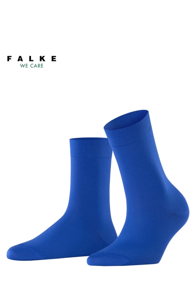 Носки женские синие Cotton Touch FALKE 47105 купить в интернет-магазине Bestelle фото 1