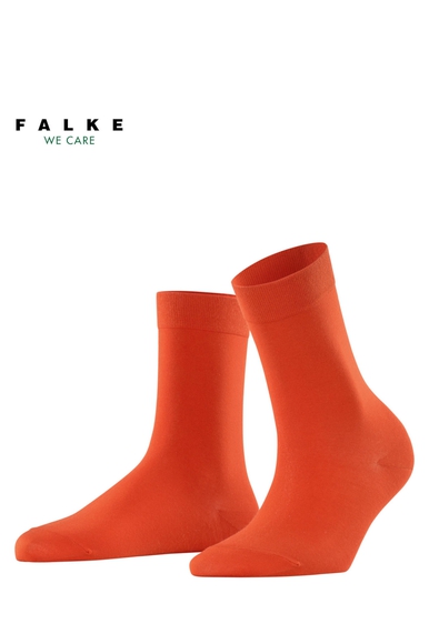 Носки женские оранжевые Cotton Touch FALKE 47105 купить в интернет-магазине Bestelle фото 1