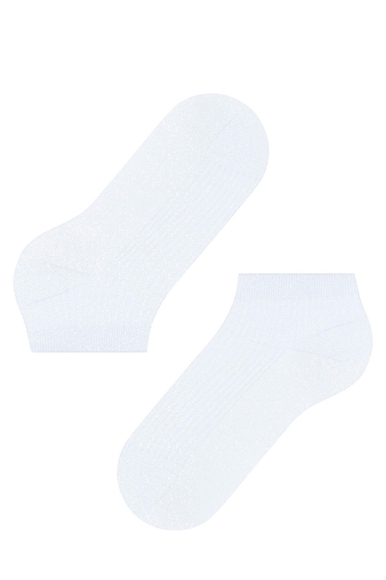 Носки женские белые Shiny Rib FALKE 47118 купить в интернет-магазине Bestelle фото 4