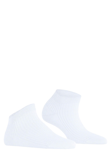 Носки женские белые Shiny Rib FALKE 47118 купить в интернет-магазине Bestelle фото 3