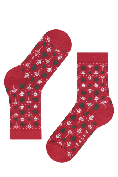 Носки женские красные Merry Party FALKE 47123 купить в интернет-магазине Bestelle фото 3