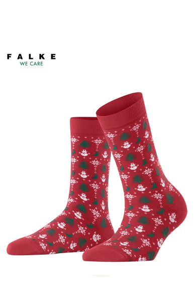 Носки женские красные Merry Party FALKE 47123 купить в интернет-магазине Bestelle фото 1