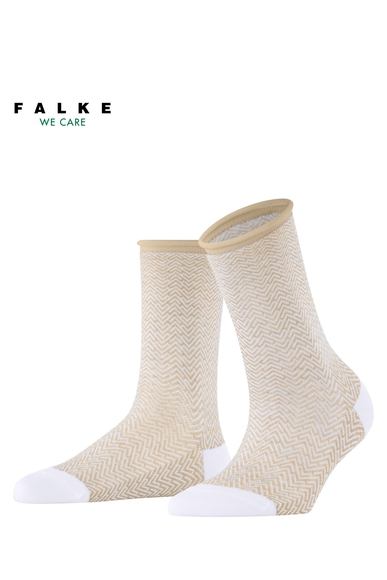 Носки женские бежевые Clean Break FALKE 47127 купить в интернет-магазине Bestelle фото 1