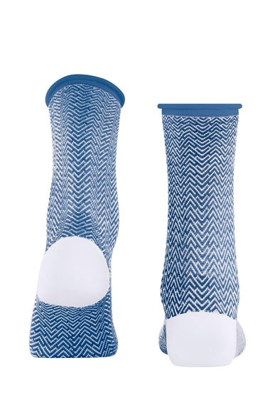 Носки женские синие Clean Break FALKE 47127 купить в интернет-магазине Bestelle фото 2