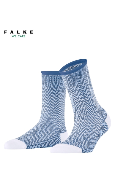 Носки женские синие Clean Break FALKE 47127 купить в интернет-магазине Bestelle фото 1