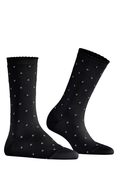 Носки женские чёрные Spike Dot FALKE 47171 купить в интернет-магазине Bestelle фото 3