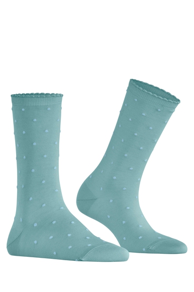 Носки женские голубые Spike Dot FALKE 47171 купить в интернет-магазине Bestelle фото 3