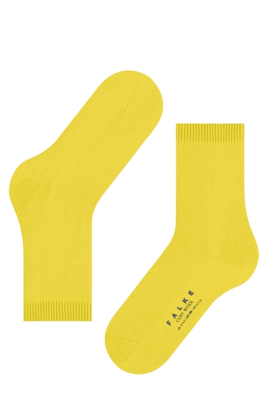 Носки женские желтые Cosy Wool FALKE 47548 купить в интернет-магазине Bestelle фото 3