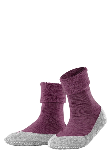 Женские бордовые носки с подошвой Cosyshoe FALKE 47571 купить в интернет-магазине Bestelle фото 1