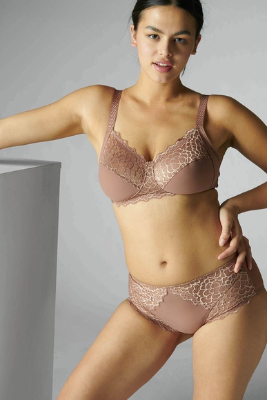  Женские кружевные высокие трусы-слипы  Simone Perele 12A770 купить в интернет-магазине Bestelle фото 5