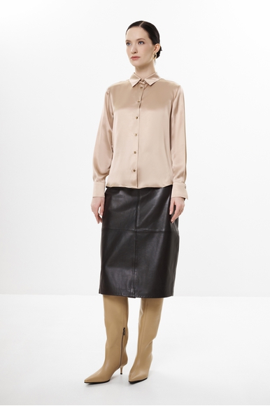 Шелковая блузка с длинным рукавом Diana Gallesi 5085R002964N купить в интернет-магазине Bestelle фото 3