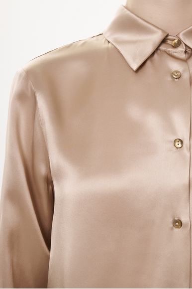 Шелковая блузка с длинным рукавом Diana Gallesi 5085R002964N купить в интернет-магазине Bestelle фото 4