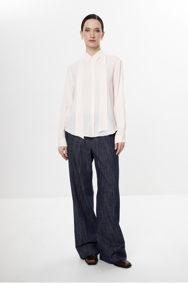 Белая блузка с длинным рукавом Diana Gallesi 5097R002981N купить в интернет-магазине Bestelle фото 4