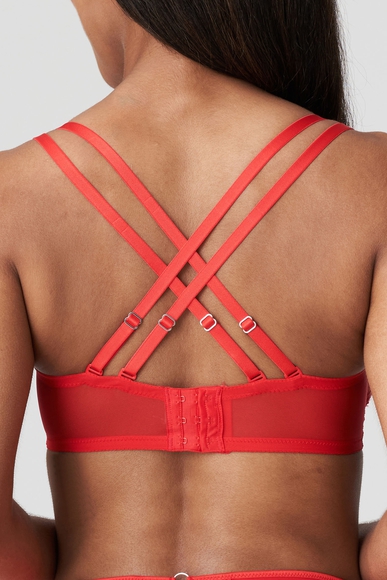 Красный бюстгальтер-балконет с плотными чашками PrimaDonna 0241882 купить в интернет-магазине Bestelle фото 5