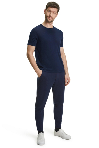 Синяя шерстяная мужская футболка FALKE 60271 купить в интернет-магазине Bestelle фото 3