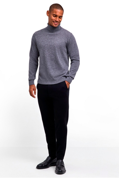 Водолазка мужская серая из шерсти FALKE 60934 купить в интернет-магазине Bestelle фото 3