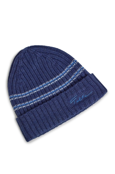 Синяя шерстяная шапка FALKE 63073 купить в интернет-магазине Bestelle фото 3