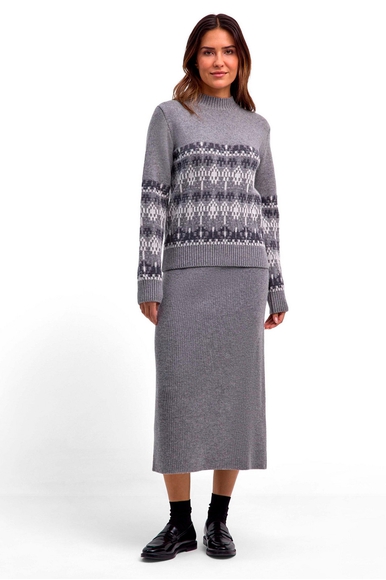 Свитер женский серый FALKE 64404 купить в интернет-магазине Bestelle фото 3