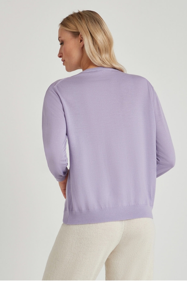 Женский шерстяной сиреневый пуловер FALKE 64911 купить в интернет-магазине Bestelle фото 2