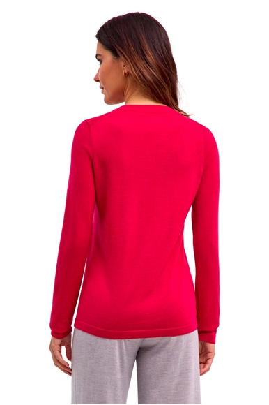 Джемпер женский розовый шерстяной FALKE 64928 купить в интернет-магазине Bestelle фото 2