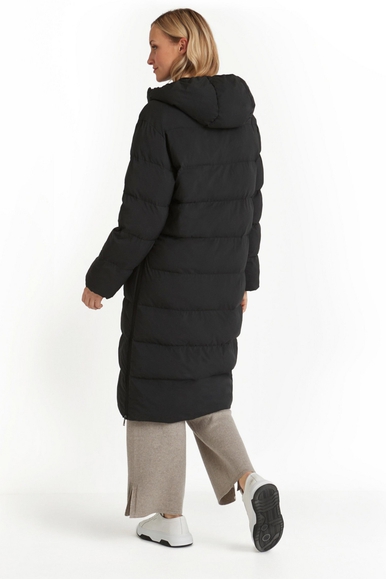 Пальто женское черное FALKE 65089 купить в интернет-магазине Bestelle фото 2