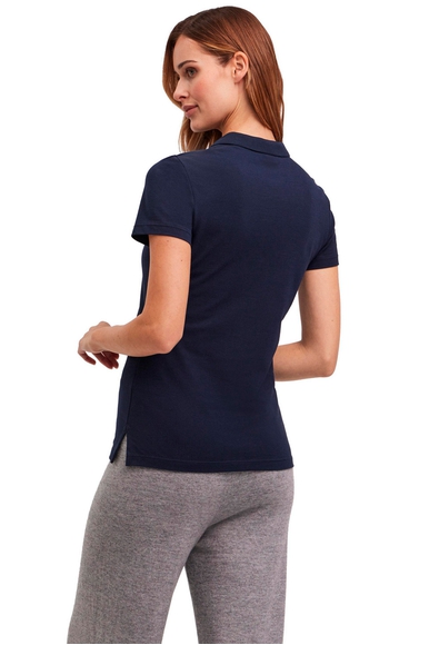 Женское синее поло FALKE 66198 купить в интернет-магазине Bestelle фото 2