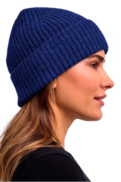 Синяя шерстяная шапка FALKE 67019 купить в интернет-магазине Bestelle фото 4